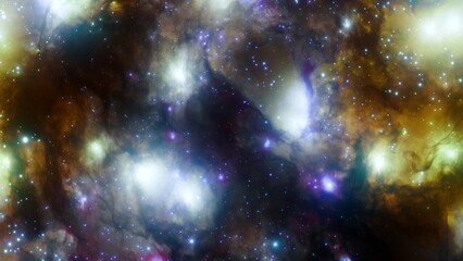 Wall Mural - Stunning Deep Space Nebula and Starfield – Galaxy Background