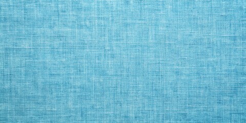 Wall Mural - Natural Light Blue Hue Dyed Linen and White Color Abstract Crumpled Linen Fabric Texture Background