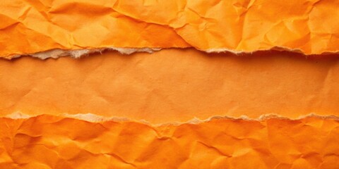 Sticker - Ripped orange paper with torn message, orange, paper, ripped, torn, message, communication, text, background, texture