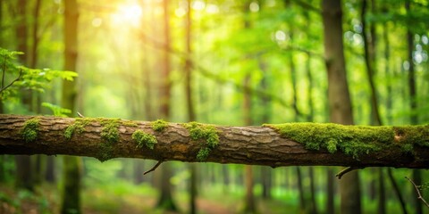 Close-up of a branch on a tree in the forest, nature, outdoors, trees, growth, branches, leaves, wood, texture, green
