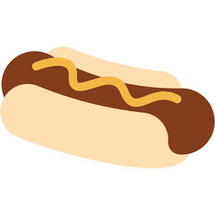 Sticker - Hot Dog Illustration