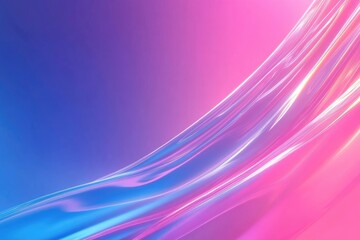 Vibrant abstract background featuring smooth flowing lines in pink and blue hues, perfect for creative projects and digital art.