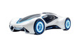 © Aleksandra - Futuristic car on transparent white background