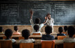 © Click It - Back view of children sitting at desks in school