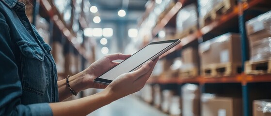 warehouse management with digital technology