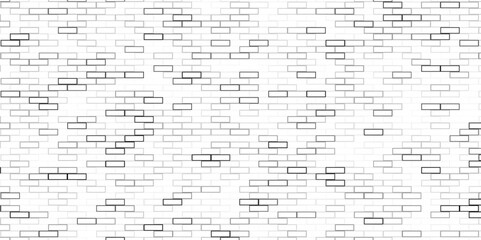 Wall Mural - Toilet, shower or bathroom ceramic texture. Pavement layout. Brick block geometric repeat pattern. Vector graphic background.