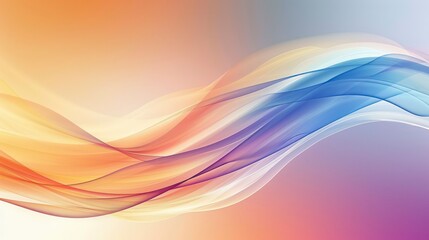 A gradient graphic background with flowing waves and lines, creating a smooth and colorful design perfect for wallpaper and artistic illustrations.