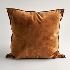 Poster - Brown pillow cushion png mockup isolated 