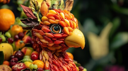 Autumnal Harvest Abundance with Assorted Seasonal Crops