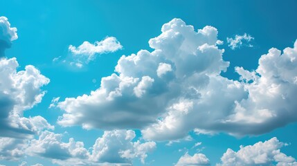 Scenic view of clouds in the blue sky