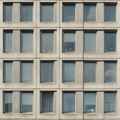 Wall Mural - building windows texture