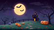 © HeyKun - Happy Halloween Banner Background