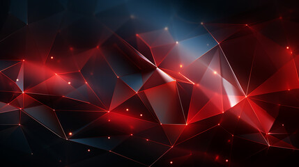 Wall Mural - light red polygonal background. creative illustration in halftone style with gradient.