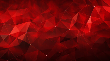Wall Mural - light red polygonal background. creative illustration in halftone style with gradient.