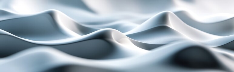 Wall Mural - 3d rendering of a soft grey gradient abstract background