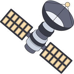 Poster - Satellite Sticker