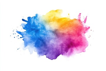 Wall Mural - Colorful watercolor texture for design  art  and backgrounds.