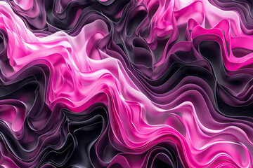 Wall Mural - Beautiful texture surface neon wave, design natural abstract background