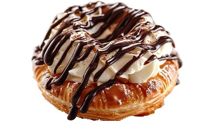 Poster - Chocolate and Cream Doughnut