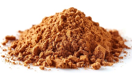 Sticker - Close-up of a Heap of Ground Cinnamon