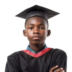 Wall Mural - Adult african black boy casual college education