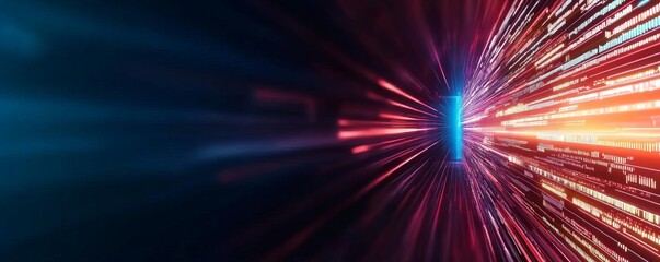 Holographic coding metrics, optimization process, futuristic workspace