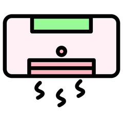 Sticker - condition hotel service Filled Outline Icon