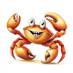 Wall Mural - vector graphic of a crab