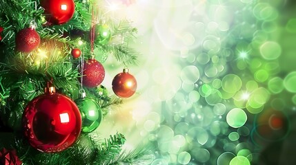 Wall Mural - Happy_holidays_theme_Christmas_theme_background