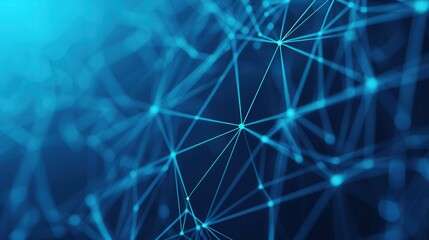 Wall Mural - intricate geometric network, a captivating arrangement of interconnected lines creating a complex pa