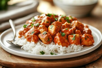 Wall Mural - butter chicken (murgh makhani)