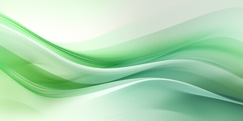 Pastel tone electric green white gradient defocused abstract photo smooth lines pantone color background