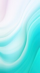 Pastel tone electric turquoise white gradient defocused abstract photo smooth lines pantone color background