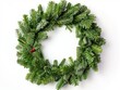 © Vlad - Green Christmas Wreath: Unadorned Chaplet for Holiday Decoration