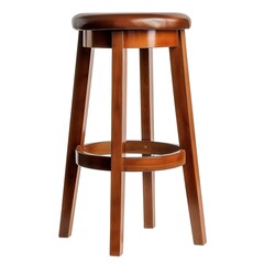 Wall Mural - Bar stool isolated on transparent background 