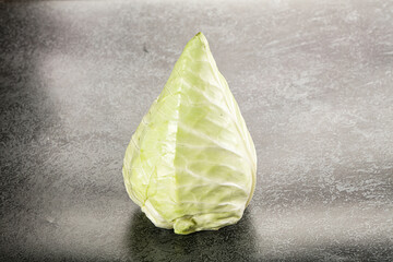 Sticker - Cone sweetheart ripe green cabbage