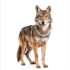 Poster - Arabian Wolf on Transparent Background isolated 