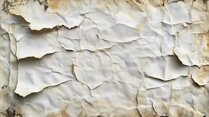 Wall Mural - Crumpled Paper Texture