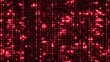 © RedTroSpce AI Gen By - Red Binary Code Digital Matrix Display