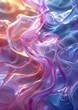 © tydeline - Abstract Swirling Liquid in Pink and Blue