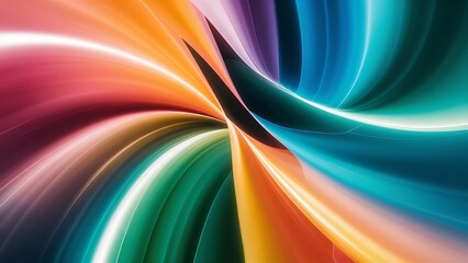 Abstract light background wallpaper colorful gradient blurry soft smooth motion bright shine