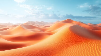 Poster - Vast Sand Dunes of the Desert