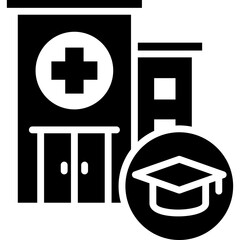 Wall Mural - Medical Education Icon