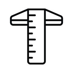 Poster - Scale Square icon use for balance and proportionality