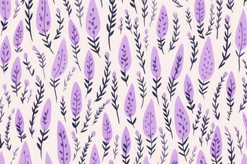 Poster - Lavender pattern backgrounds purple.