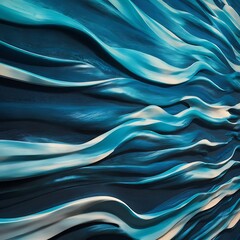 Wall Mural - Colorful blue abstract light effect texture wallpaper 3D rendering