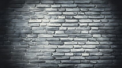 Wall Mural - Full frame of white grunge textured brick wall background