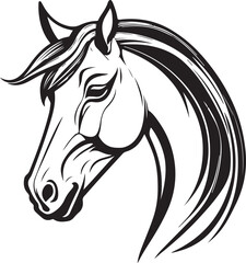 Wall Mural - Horse Vector Illustration design