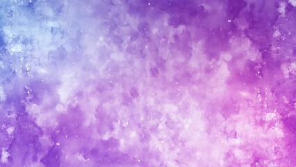 Wall Mural - Pink and purple watercolour abstract background