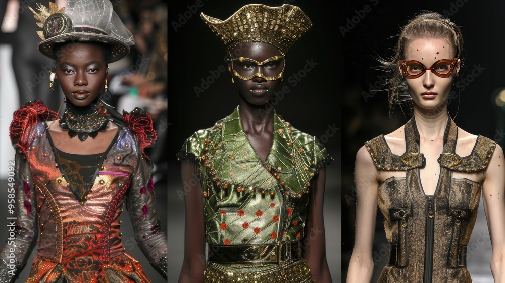 Metallic Color Trend New cutting-edge fashion, metallic colors in fashion, from jewelry to ...